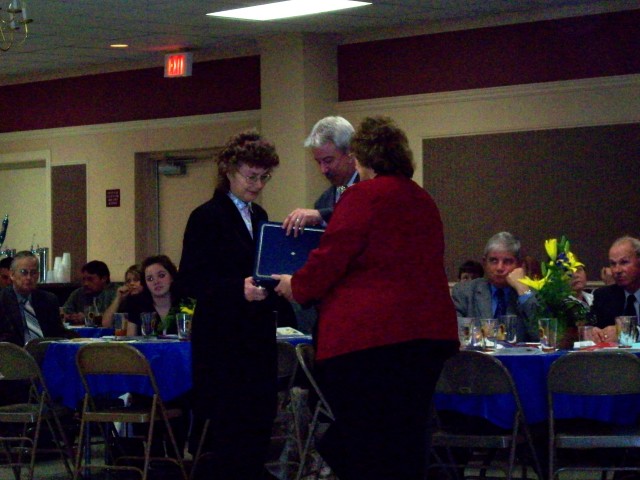 Cindy Adams receives 20 years of service